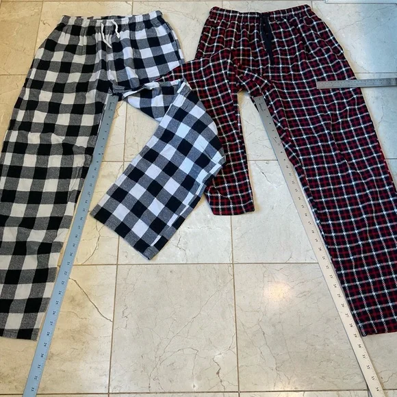 Lot of two Lounge Pants, flannel, Men’s Sz S and M - Picture 8 of 8